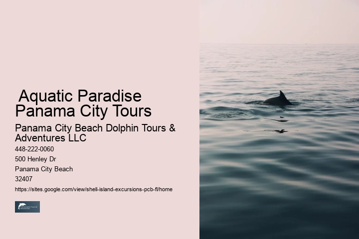  Aquatic Paradise Panama City Tours